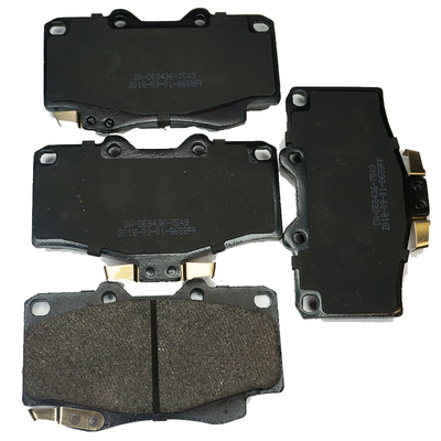 Mitsubishi PAJERO I L04 G D349 MB 500 812 ডিস্ক ব্রেকের জন্য নিম্ন ধাতু সিরামিক ব্রেক প্যাড
